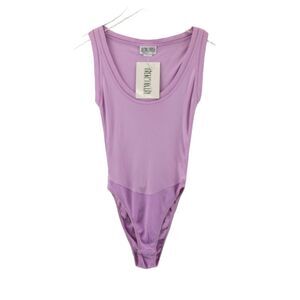 Ritmo Di Perla Bodysuit Sleeveless Pink‎ Viscose IT Size 40 Small NWT